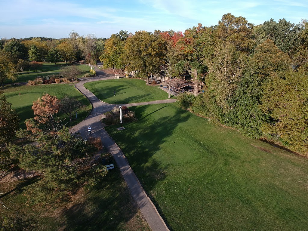 Golf course cart path